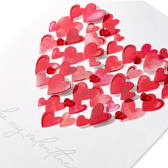 Papyrus Valentine's Card Be My Valentine - Picture 7 of 7